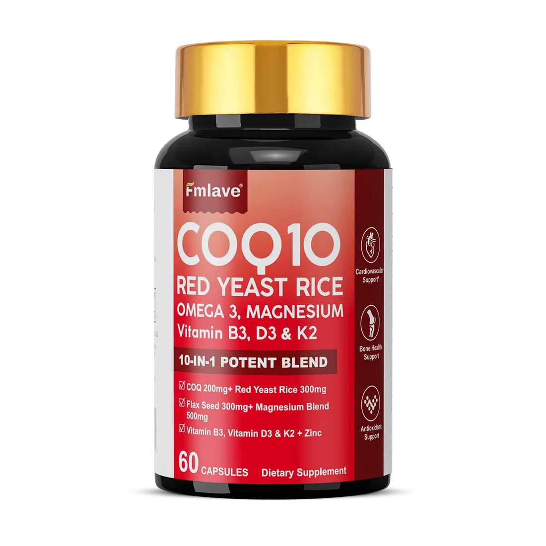 Fmlave CoQ10 10-in-1 ubiquinone supplement