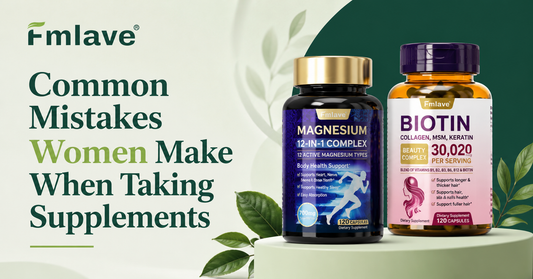 Common Mistakes Women Make When Taking Supplements