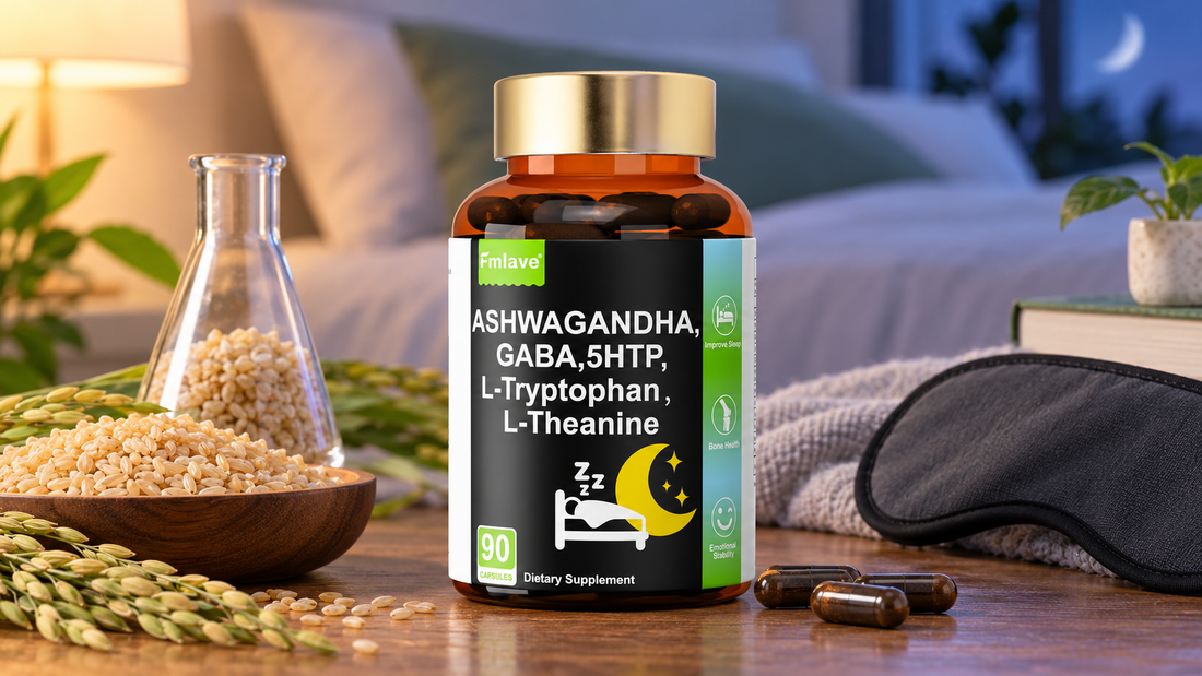 Fermented Rice Germ GABA for Sleep: What the 300 mg Trial Can Tell You About a Blend