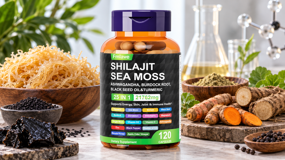 What a 25-in-1 Shilajit Sea Moss Label Means by ‘Equivalent’ Milligrams
