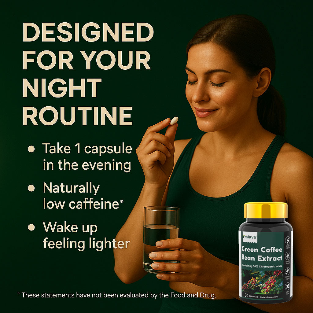 Extracto de grano de café verde back label