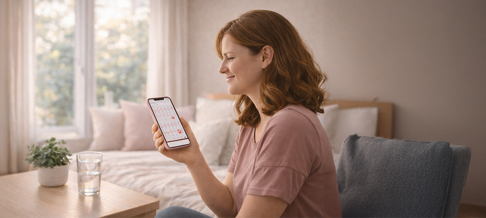 When your cycle calendar never looks the same twice