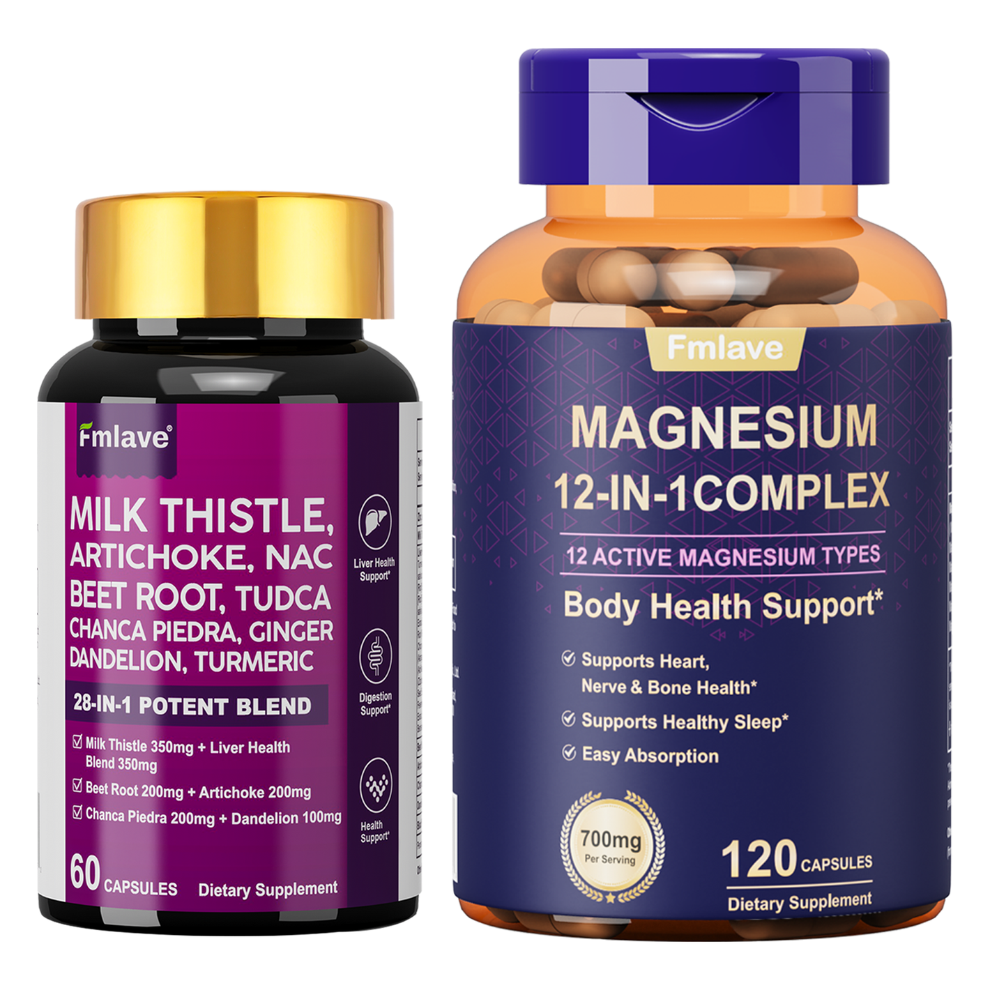 Milk Thistle Gen 2 & Magnesium