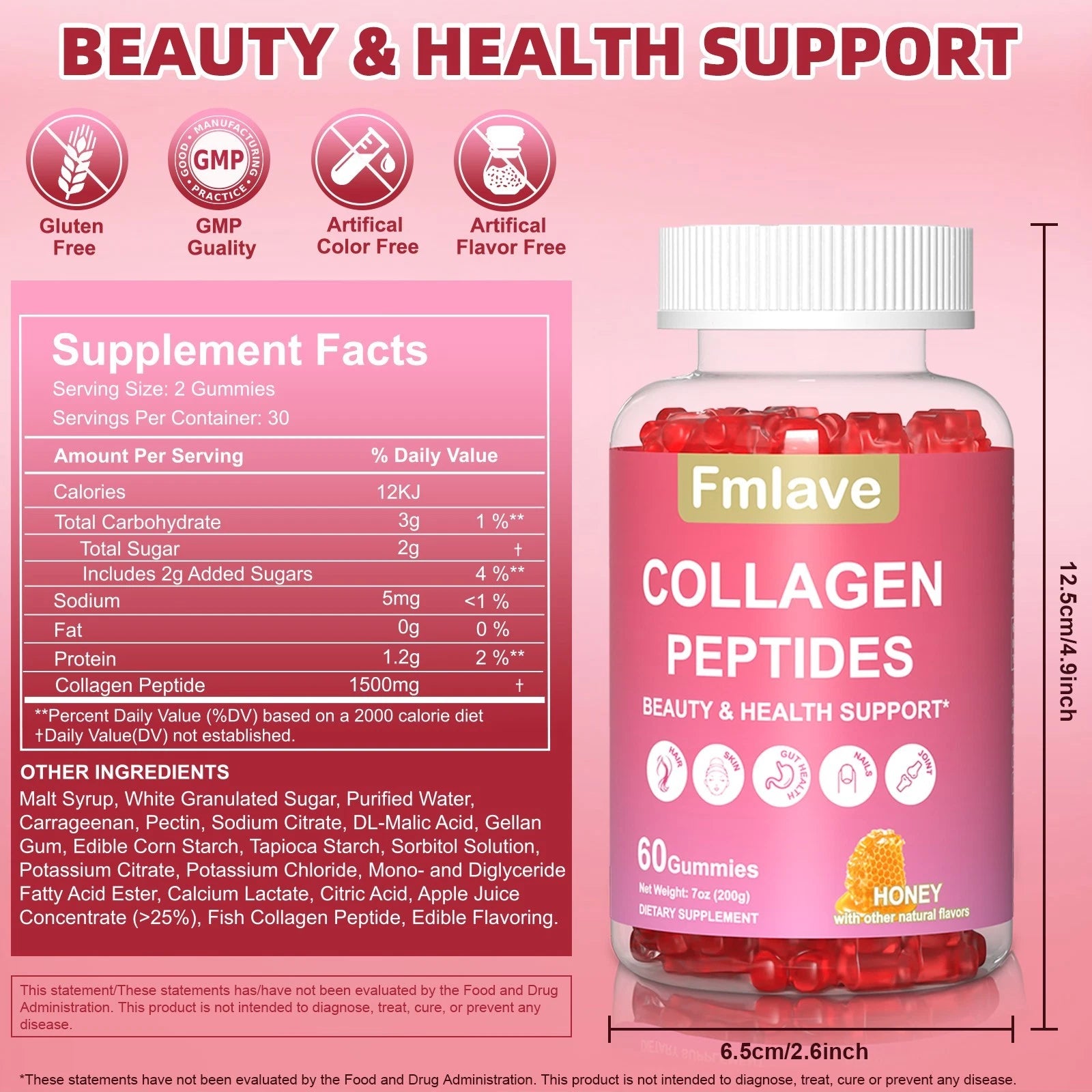 Supplement Facts — COLLAGEN PEPTIDES