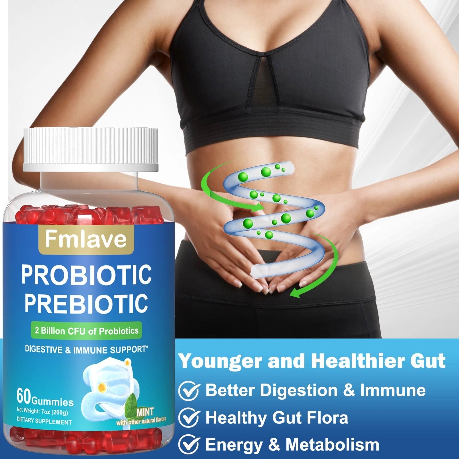 PROBIOTIC Gummies back label