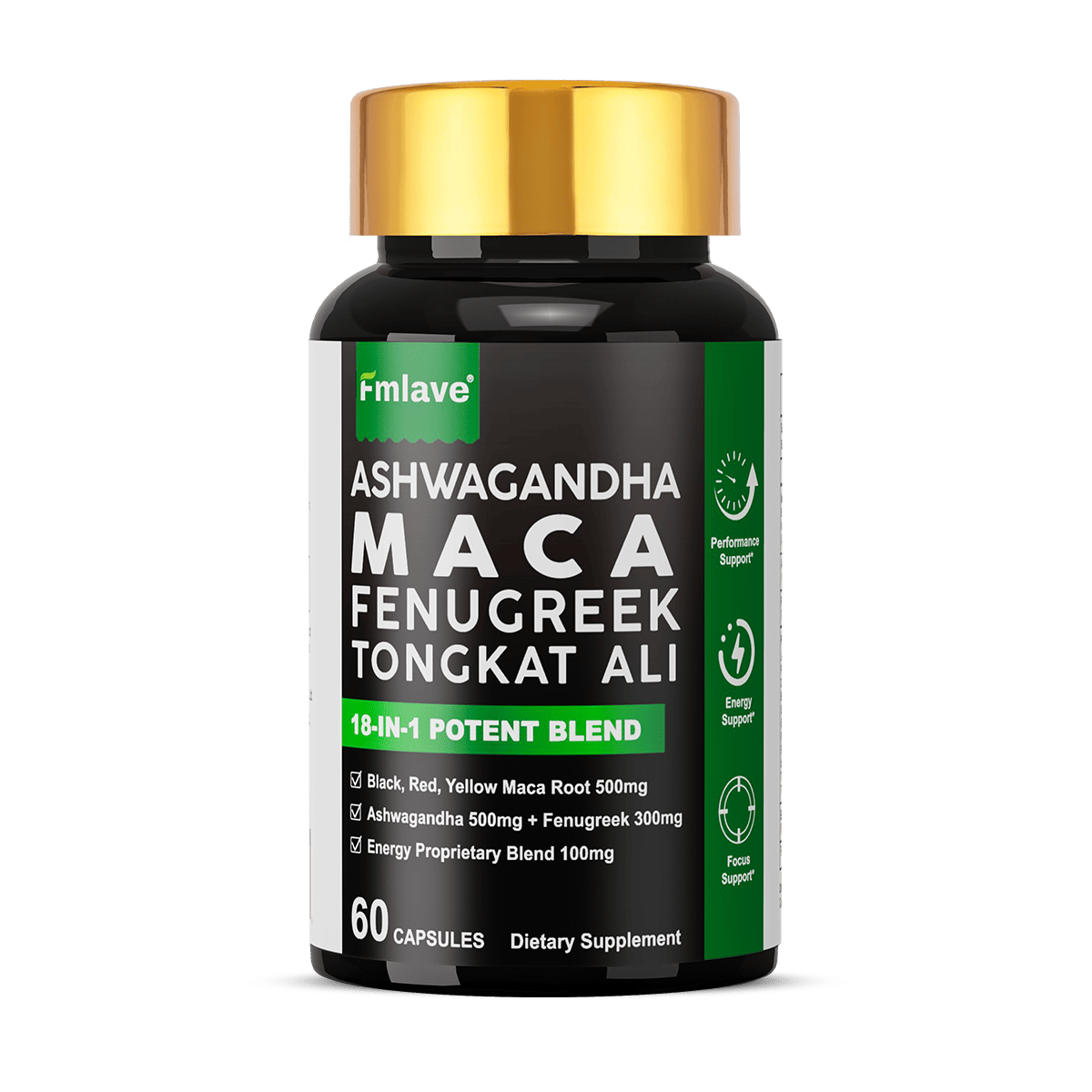 MACA ASHWAGANDHA FENUGRECO TONGKAT ALI