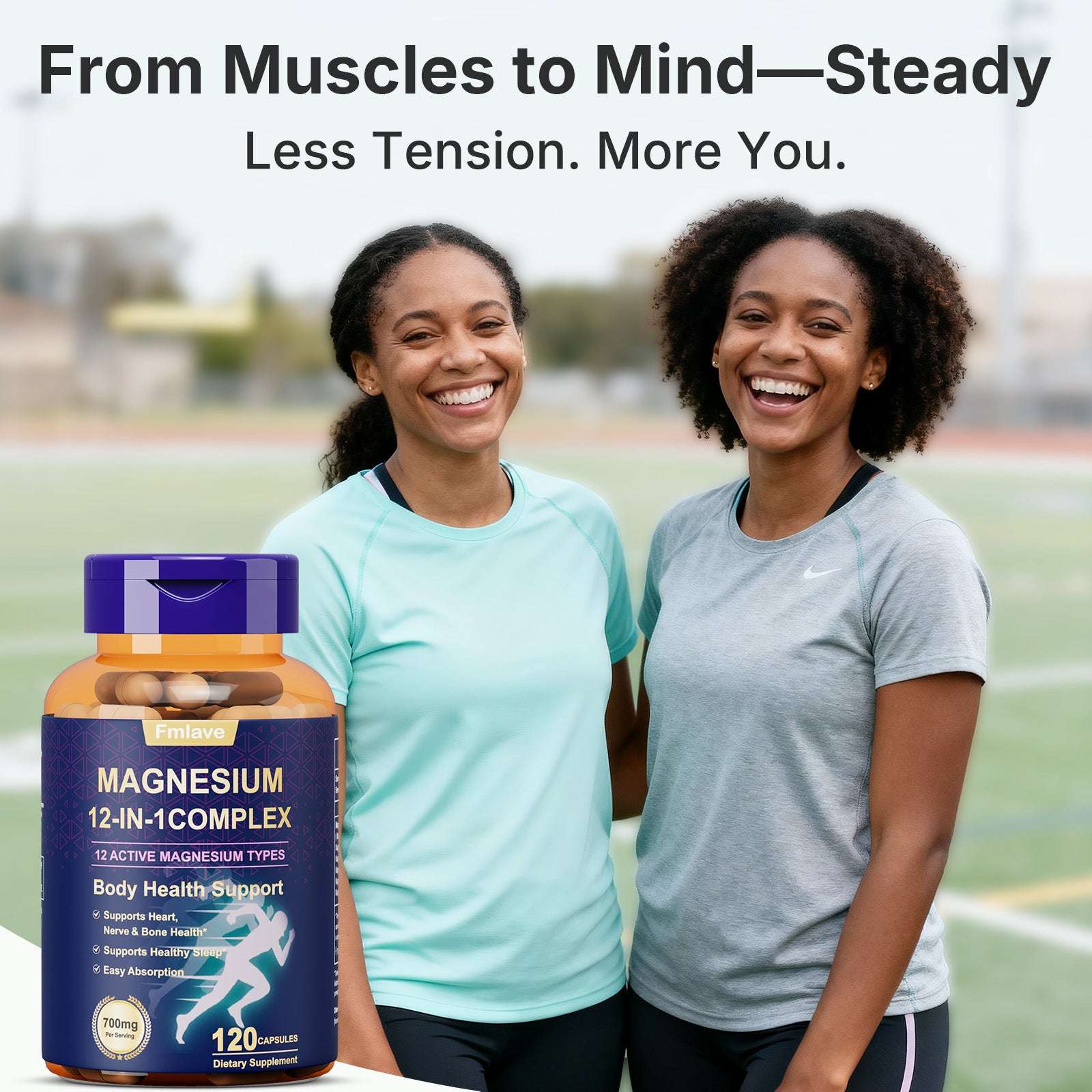 MAGNESIUM 12-IN-1 COMPLEX 120 Capsules