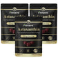Three pouches of Fmlave Astaxanthin 12 mg softgels for daily antioxidant, eye wellness, and healthy aging support.