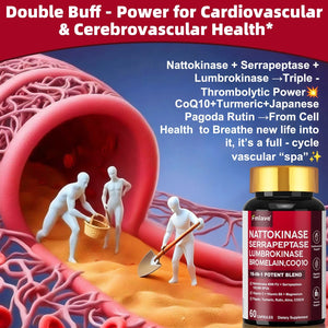 NATTOKINASE MEZCLA POTENTE 18 EN 1